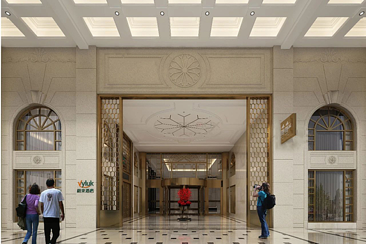 非设计分享——轻奢风蔚徕酒店设计