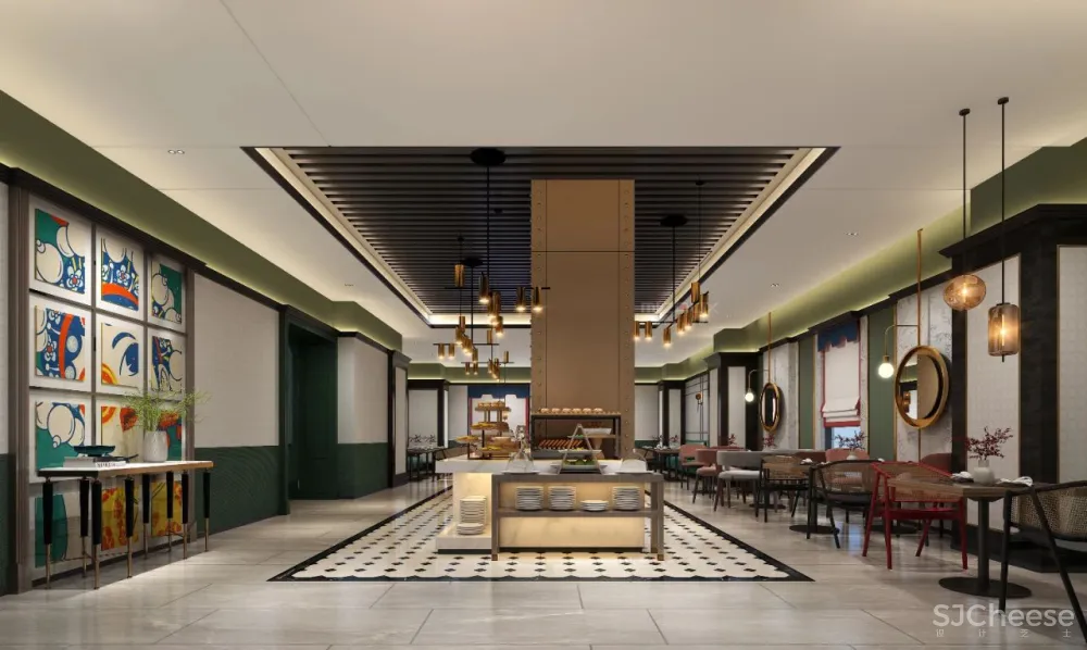 非设计分享——轻奢风蔚徕酒店设计