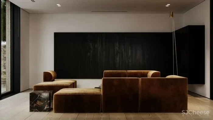 【Obriy Architects】天然材质塑造出的细腻空间