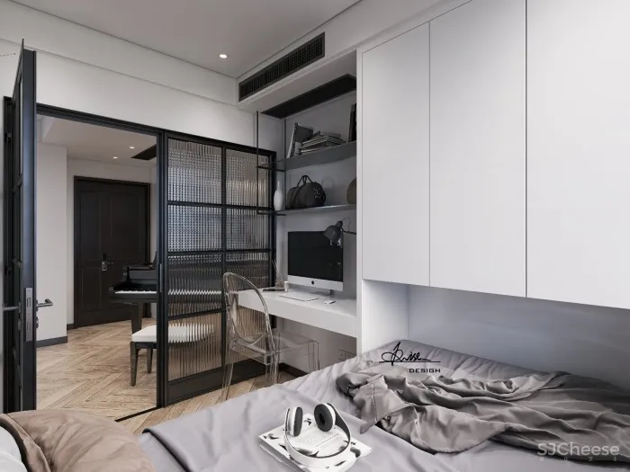 武汉115㎡现代简约风住宅,时尚前卫! Krise设计