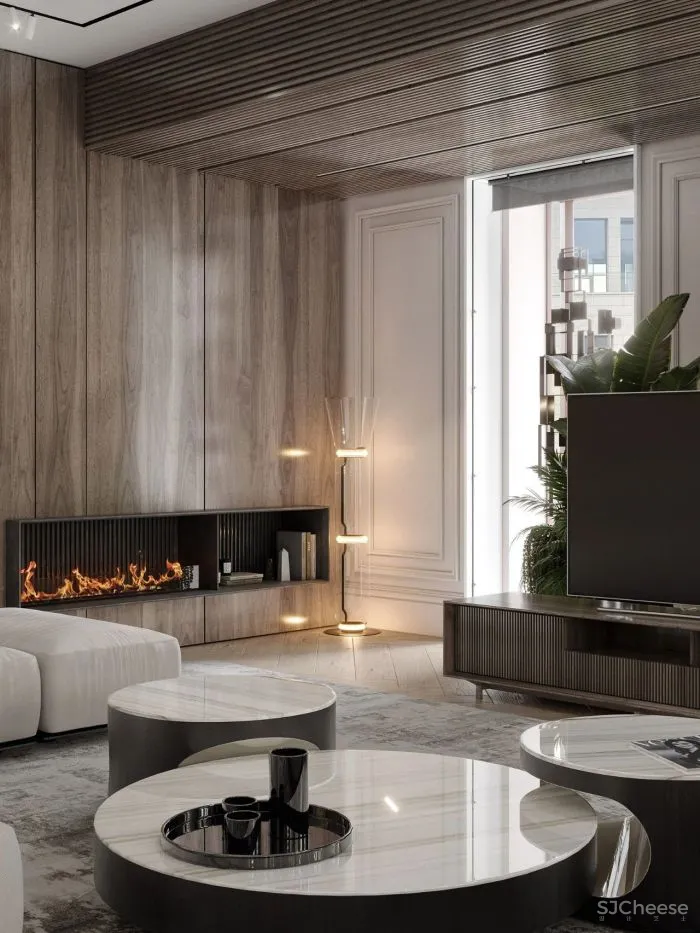 240㎡现代折衷主义,奢尚!