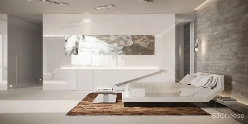 170㎡极简宁静,城市魅力