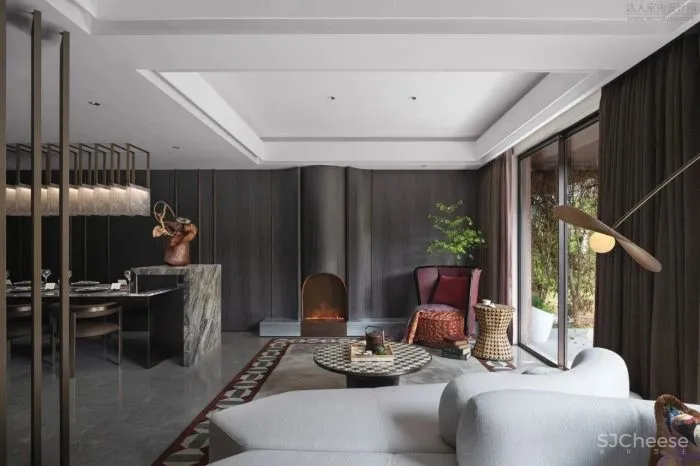 集艾设计丨厦门招商雍和府样板房