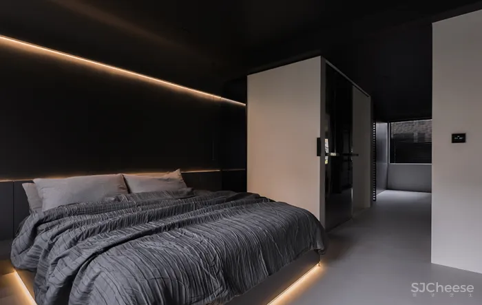 FF DESIGN • 折线｜120平一人居，50度灰的空间独白