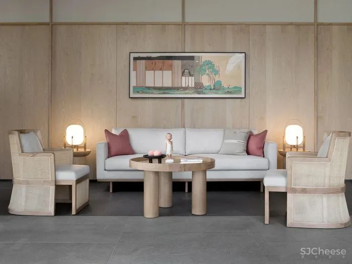 千墨设计 银杏树下朴实无华的平静