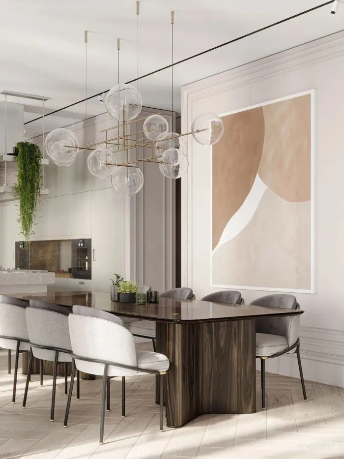 240㎡现代折衷主义,奢尚!