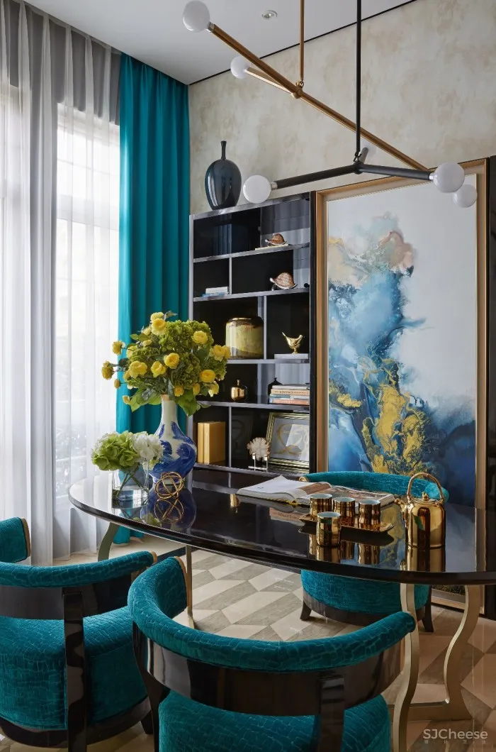 杭州滨江湘湖壹号别墅样板间 卡纳设计