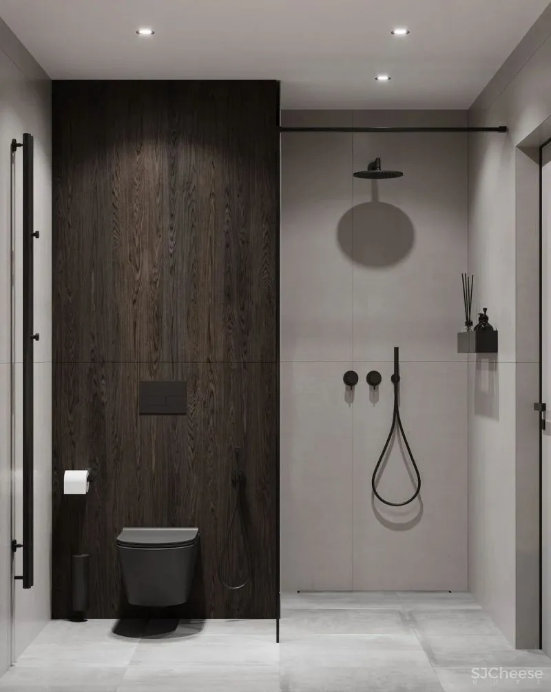 177㎡纯灰大宅,纯粹舒适的设计感之家