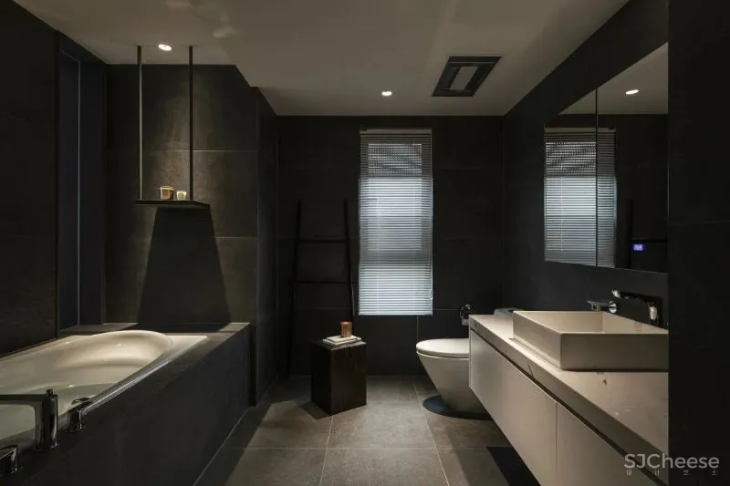 焦糖色 木肌理，有序沉稳的生活基调 璞珥空间设计