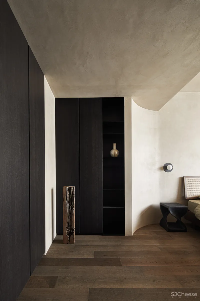 185㎡ 极简私宅,诧寂风 · 寻味生活本真!