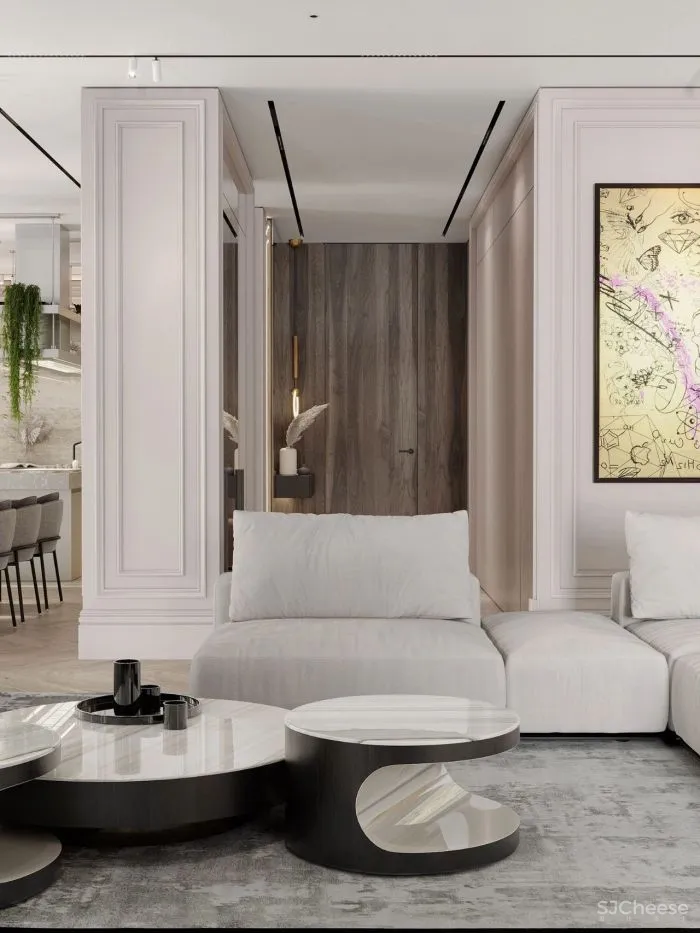 240㎡现代折衷主义,奢尚!