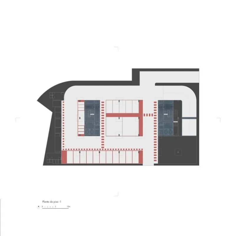 用20,000块陶瓷做外立面的公寓楼,内部却是极简的精装标准