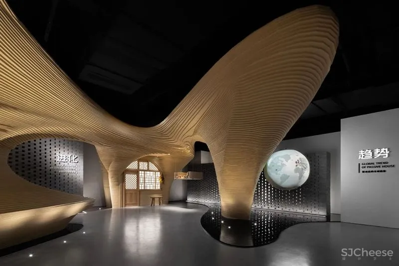 堂晤设计 一块土的重生之旅,窑知未来 · 被动房体验馆