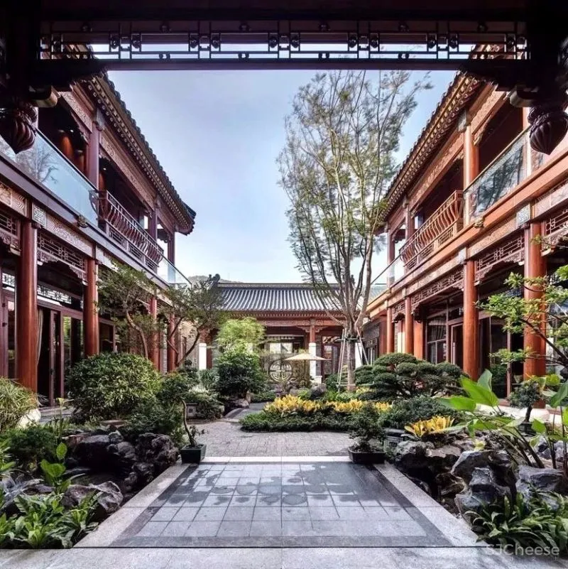 美哭了！惊艳世界的中式宅院