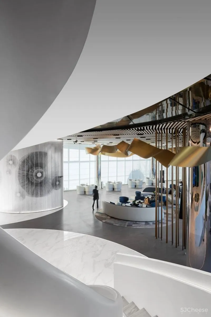 生活感与未来感爆棚的售楼处|AOD设计