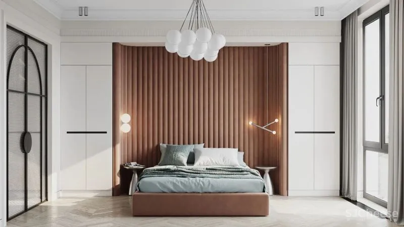 一室一厅奢华公寓,精致的简约设计更有格调!