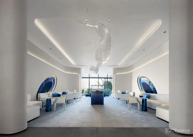 飞视新作 独特的空间气质 —— 绿都地产郑州云立方展示中心