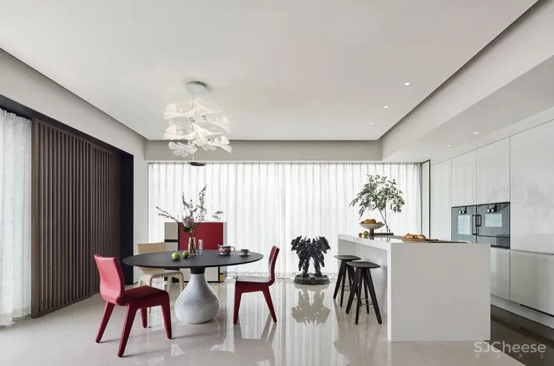 鸿艺源 深圳万科臻湾汇 310m² 大平层,触动心灵深处的艺术共鸣