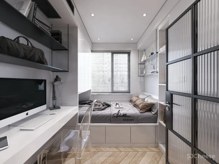 武汉115㎡现代简约风住宅,时尚前卫! Krise设计