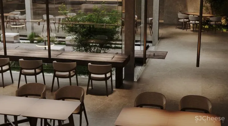 Nikita Riasov新作|体验材质的生活餐馆