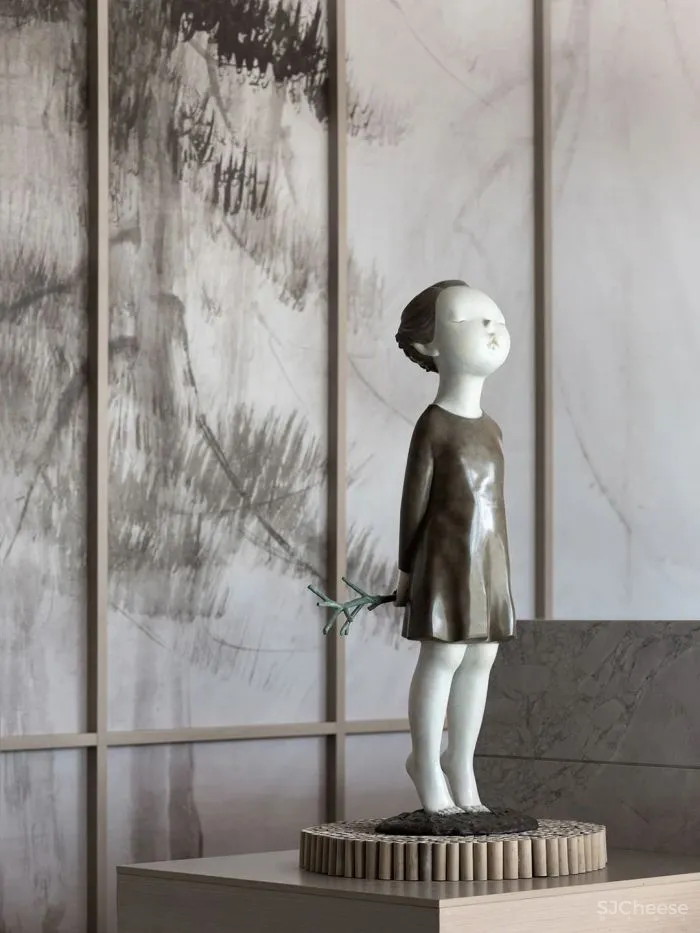 千墨设计 银杏树下朴实无华的平静