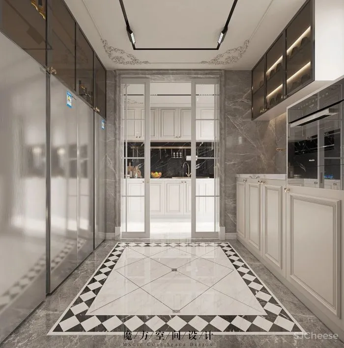 引自然入室,艺术笔触塑造抽象盛宴 魔方