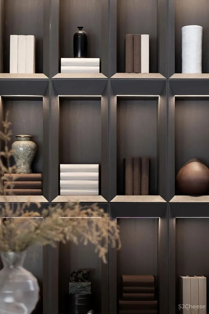 其境设计:一室质感风雅,内敛沉稳的自然安居!