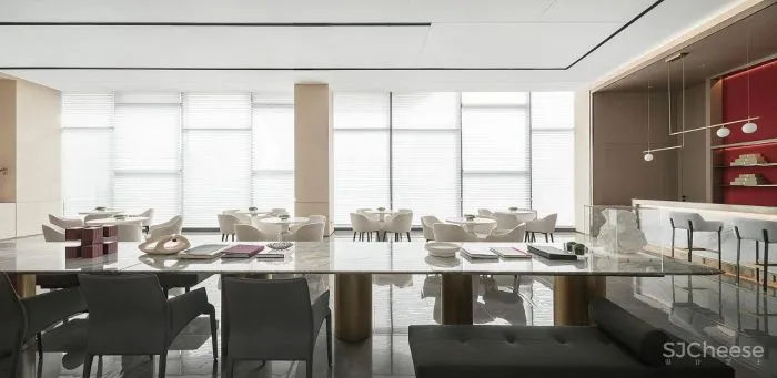 如聿设计:一抹温和的红晕,浸润人心的现代美感!