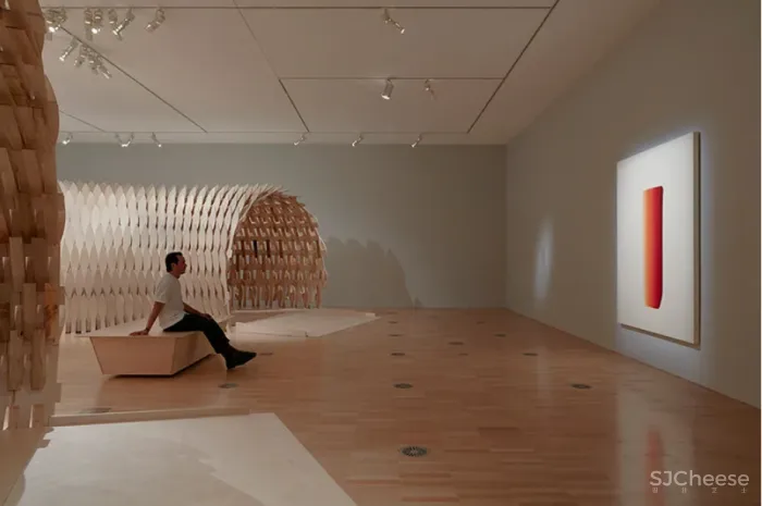 隈研吾新作又把木头玩出新花样!这是要集齐建筑材料的一百种玩法?