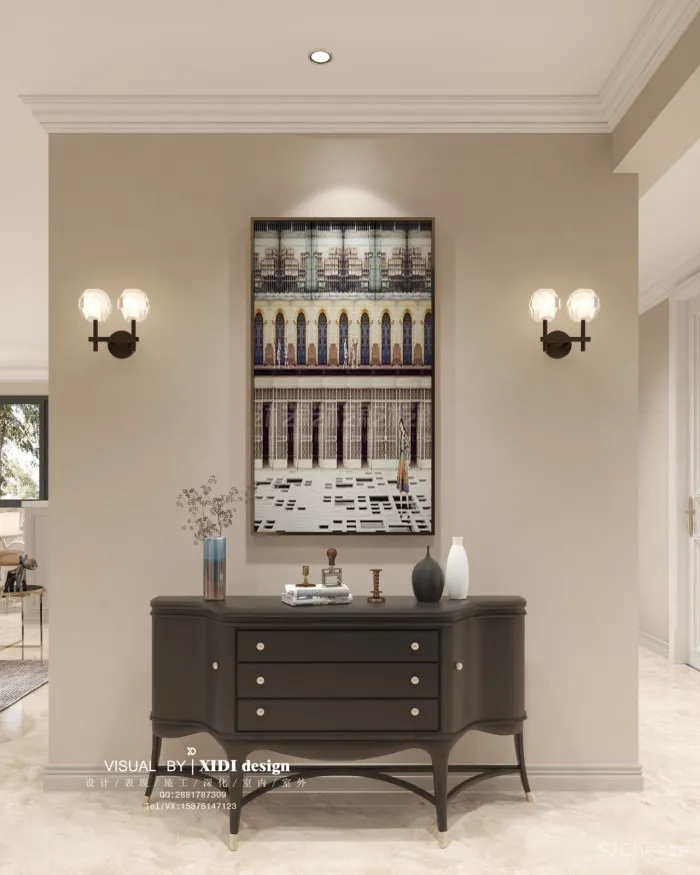 美式轻奢混搭别墅