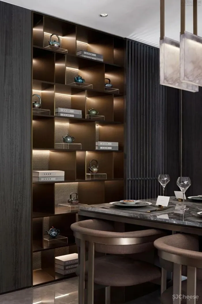 集艾设计丨厦门招商雍和府样板房