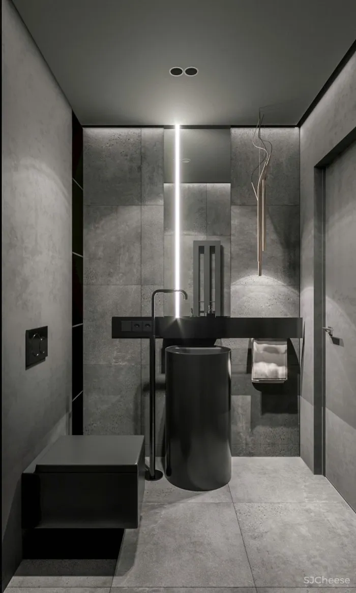 现代大气居所，简而气质的生活居所