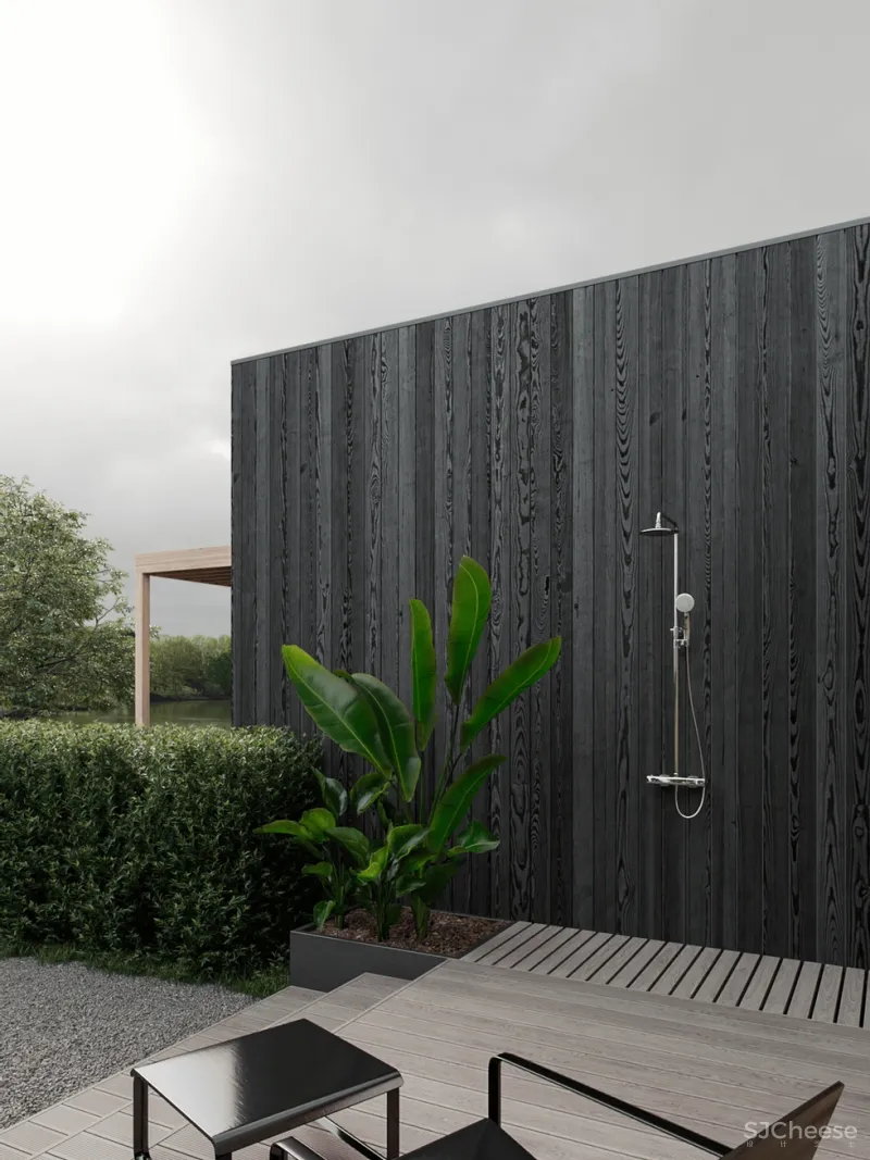 90㎡原木风设计,每一块木头都有它的脾气!