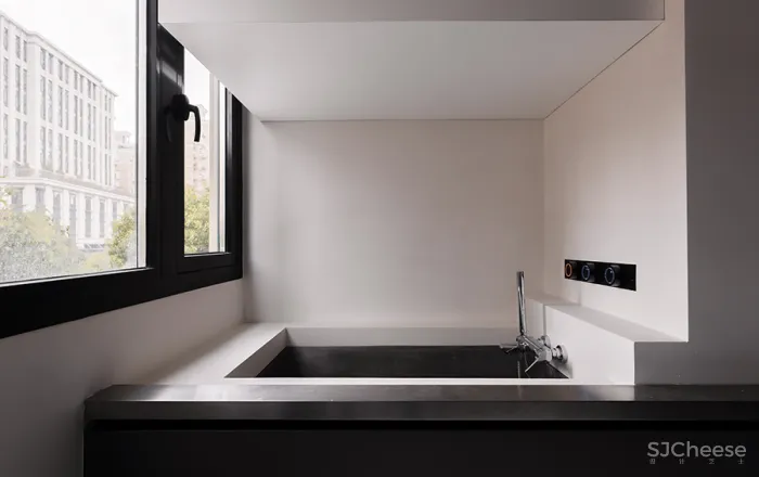 FF DESIGN • 折线｜120平一人居，50度灰的空间独白