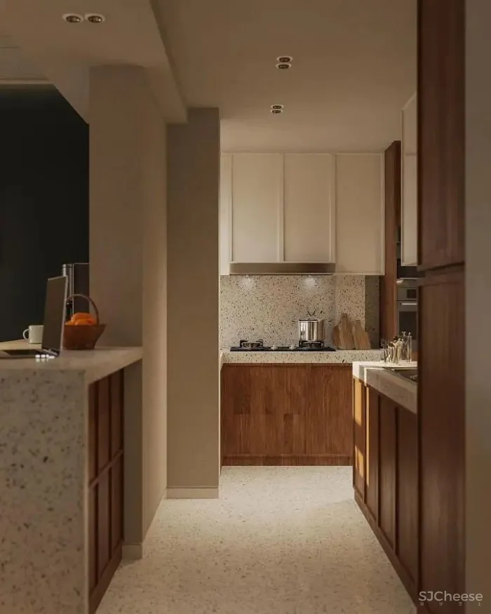 全案设计|论退休后的居住环境是怎样的?暖色系法式复古设计