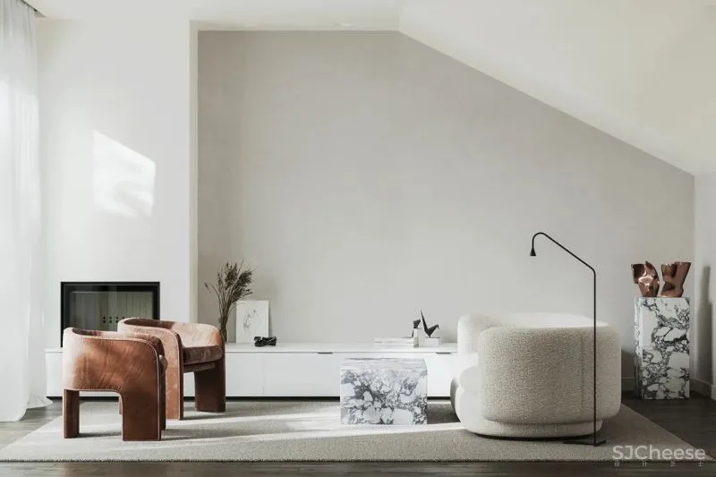 135㎡极简私宅，简单生活不简单的设计！