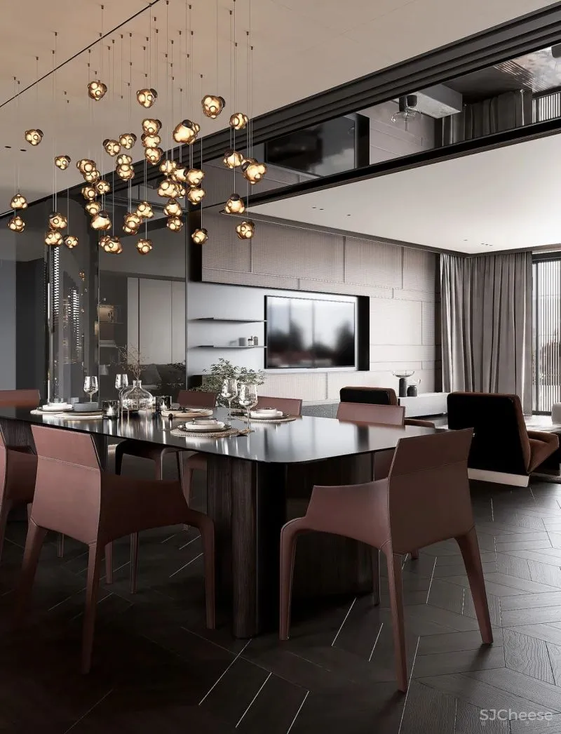 自然色彩的完美融合，优雅舒适的居住空间！