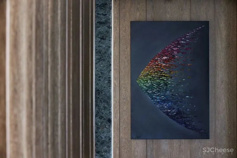 鸿艺源 深圳万科臻湾汇 310m² 大平层,触动心灵深处的艺术共鸣