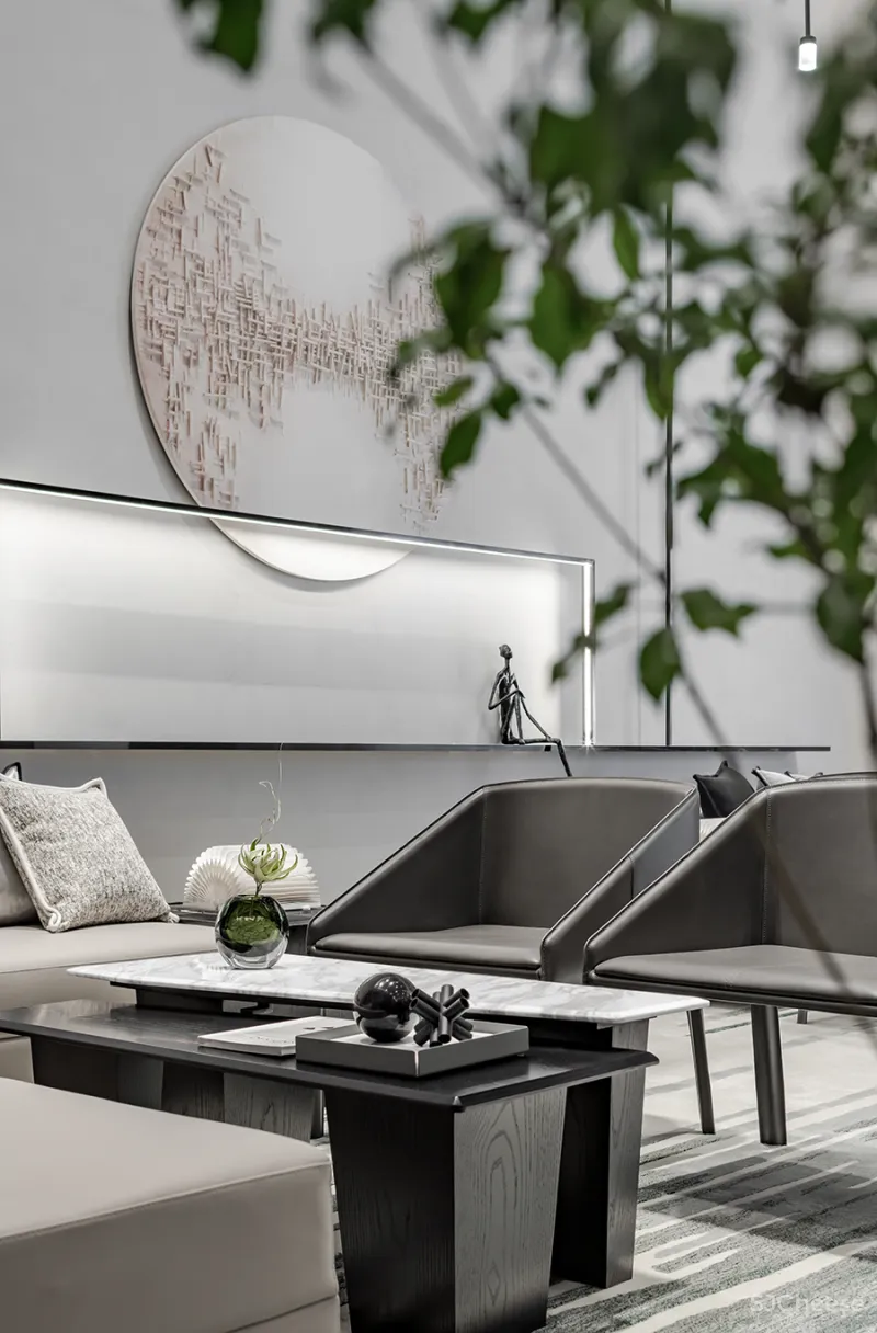 TTD本至设计 • 中惠 岭秀|轻奢灰与简约美的复合