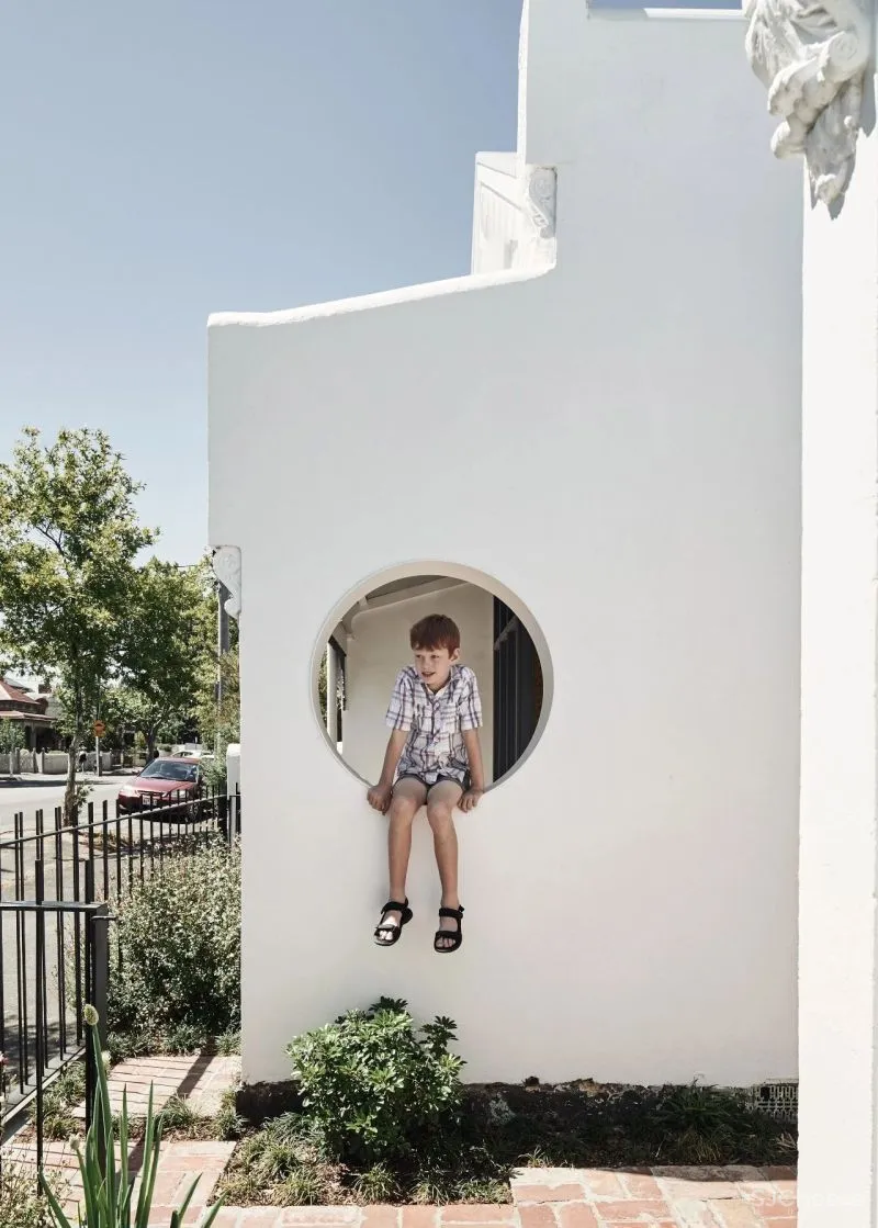 两层乡下房,水磨石地板美观又实用