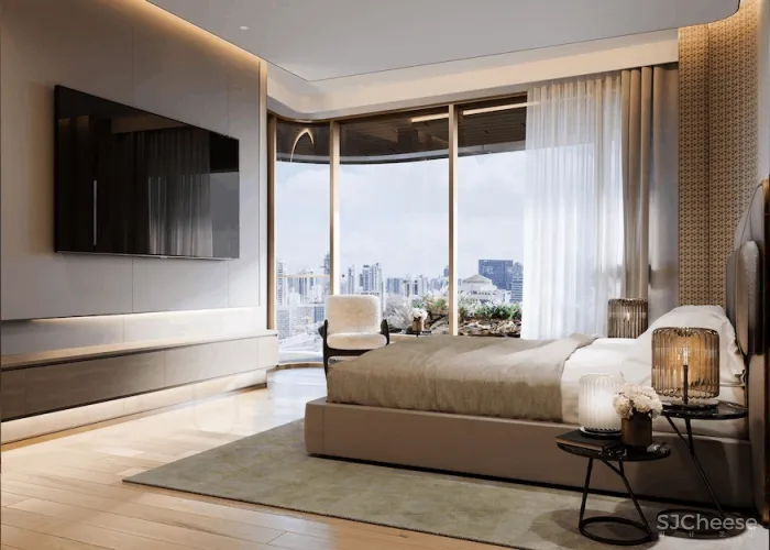 大平层+垂直森林,一层三户的独立式户型太赞了