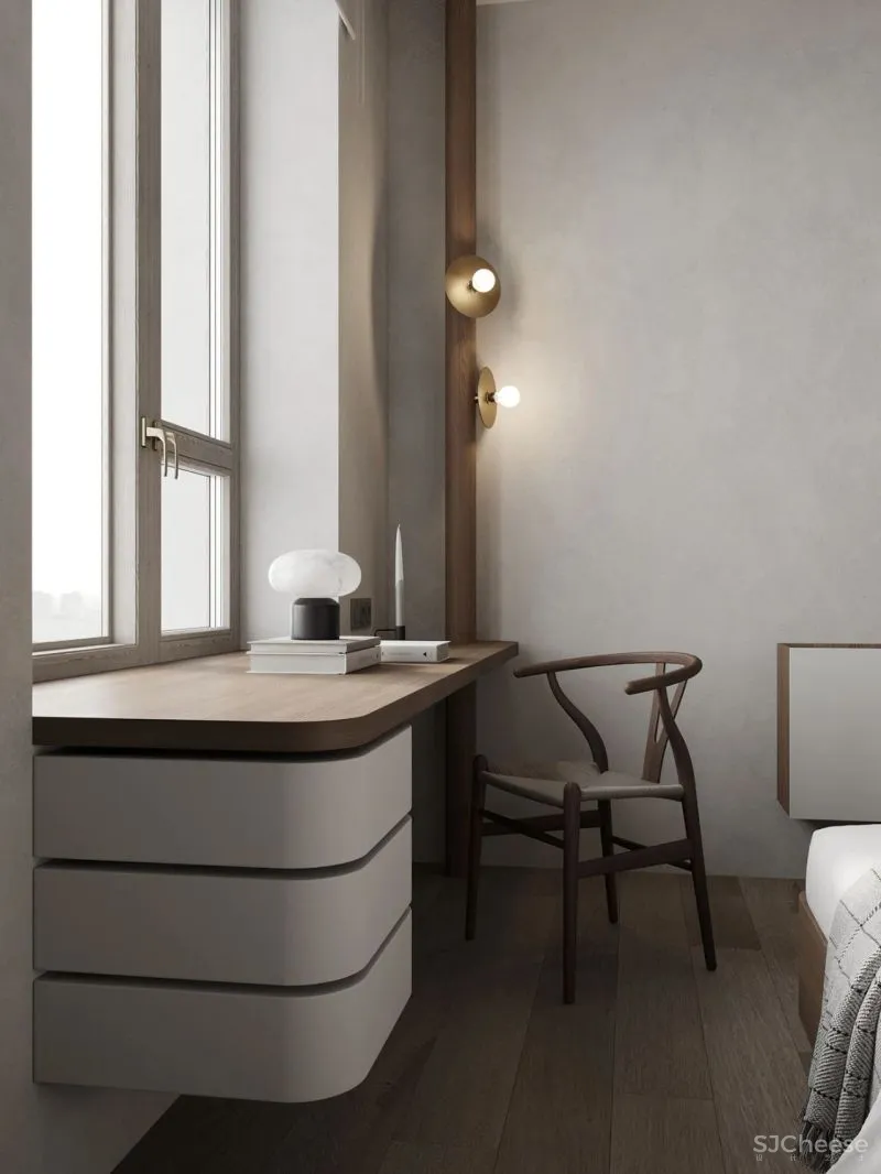 浅灰 原木,盐系简约