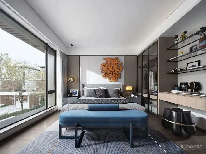 日式和风 潮玩元素，自由形态的空间之美 伶居设计