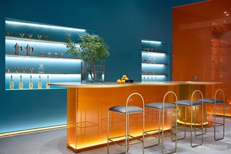 旭辉:以“色”互动的实验性体验馆 矩阵纵横