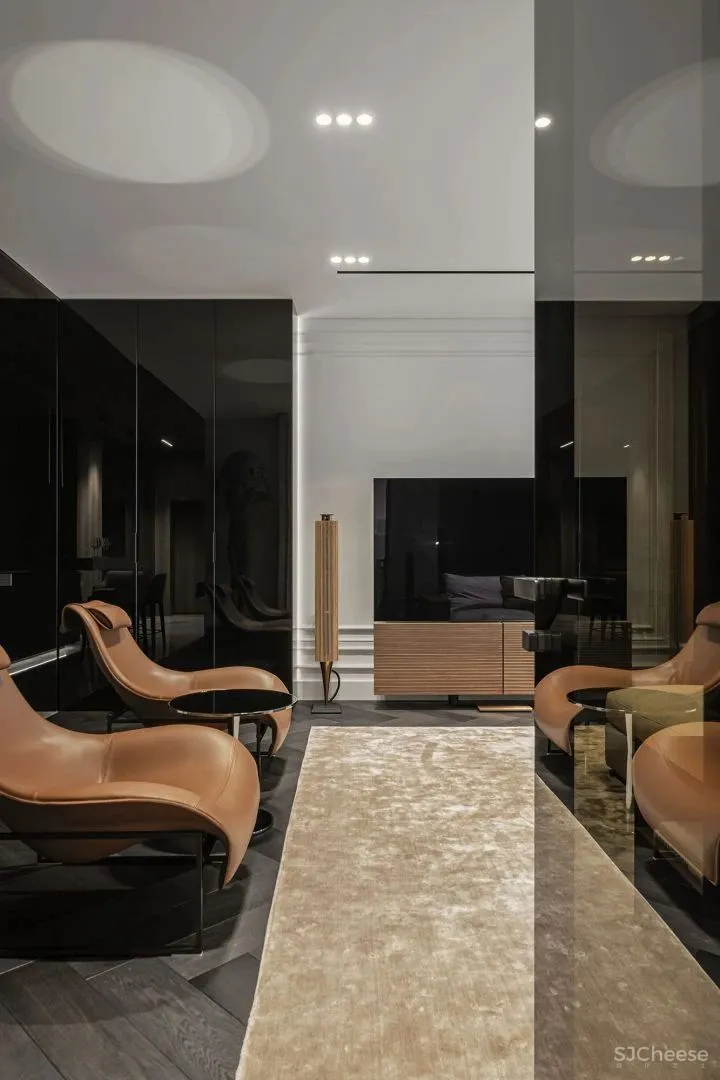 YODEZEEN新作 127㎡现代轻奢,帅气!