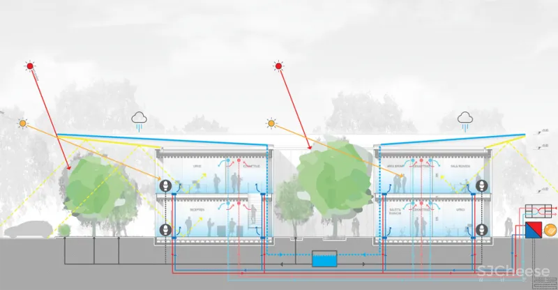 新作 简约绿色, 低碳办公 Iperceramica新办公总部 MC A建筑事务所