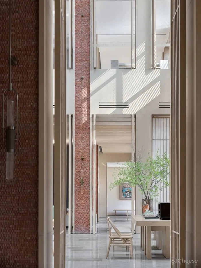 千墨设计 银杏树下朴实无华的平静