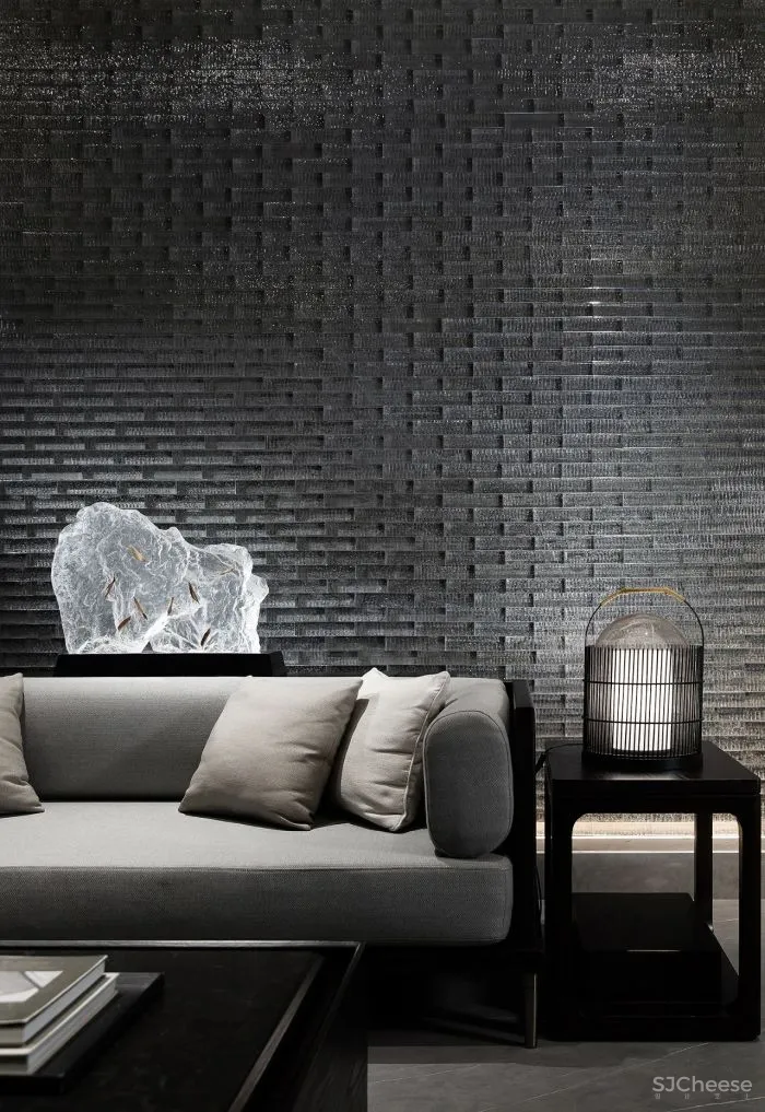 其境设计:一室质感风雅,内敛沉稳的自然安居!