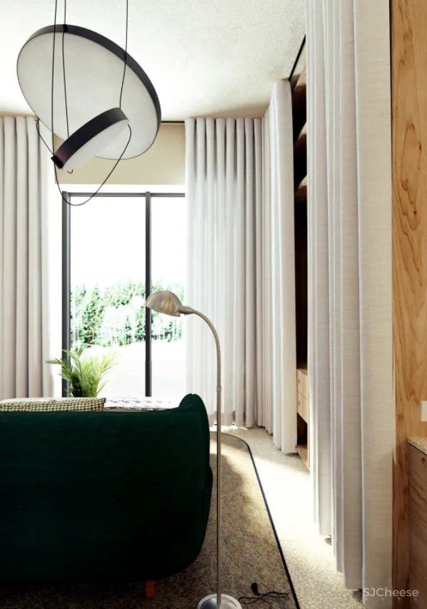 装修 灵感｜最大限度采光，处处都是欢快的颜色设计！