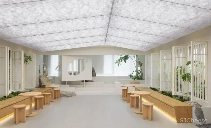 白色为主的空间，一种朴素的处世之道